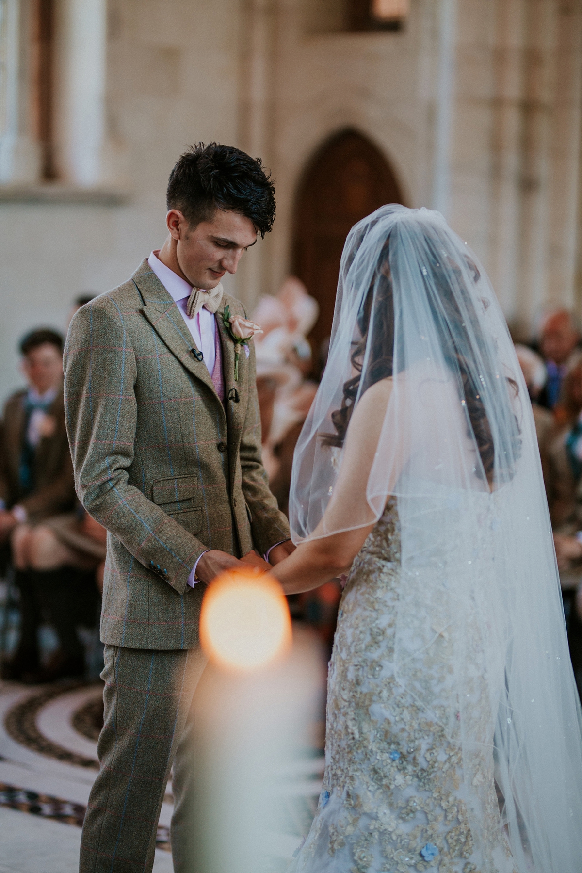 ian stuart bride 29 - A Magnificent Scottish Castle Wedding on an Island ian stuart bride 29
