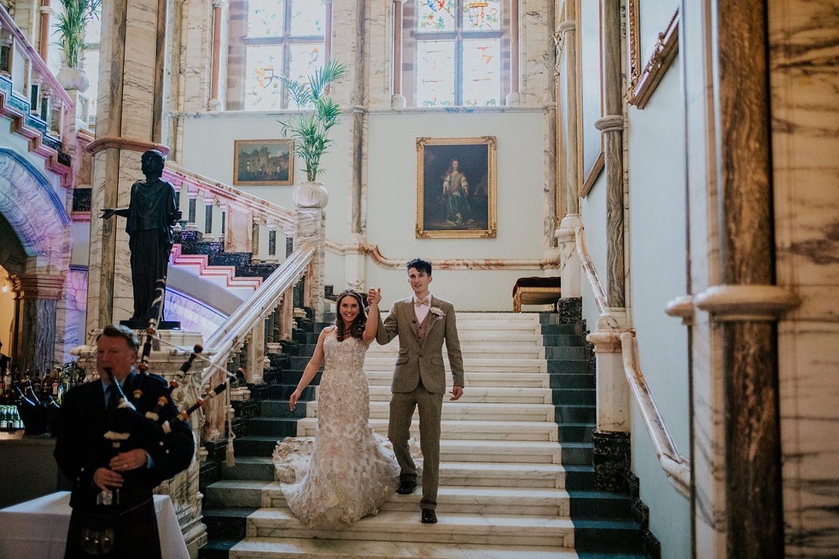 ian stuart bride 42 - A Magnificent Scottish Castle Wedding on an Island ian stuart bride 42
