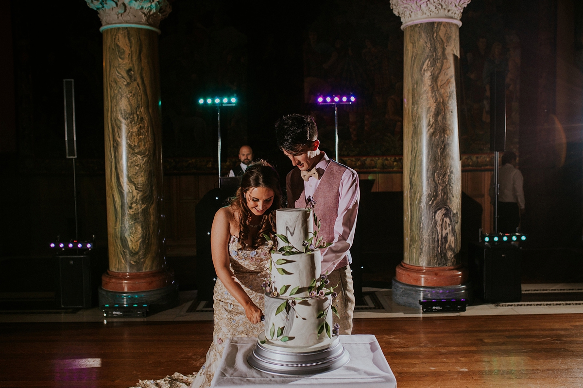 ian stuart bride 46 - A Magnificent Scottish Castle Wedding on an Island ian stuart bride 46