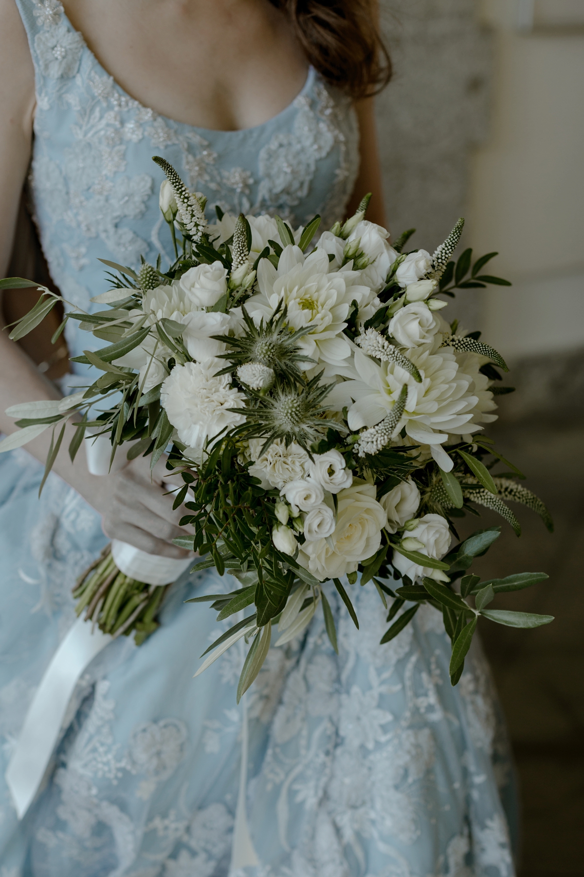 italy blue wedding dress 8
