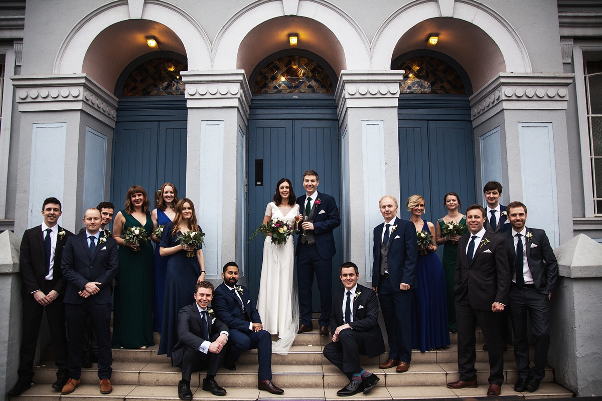 sanyukta shrestha bride 13 - Organic Silk Sanyukta Shrestha Elegance For An Intimate and Magical London Wedding sanyukta shrestha bride 13
