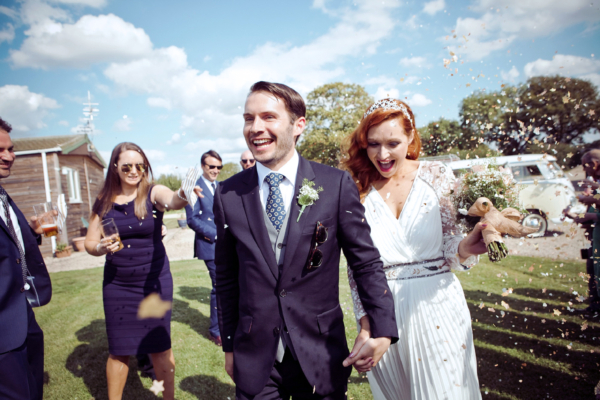 Stars, Sequins And Gold For A Yorkshire Wedding Among The Vines