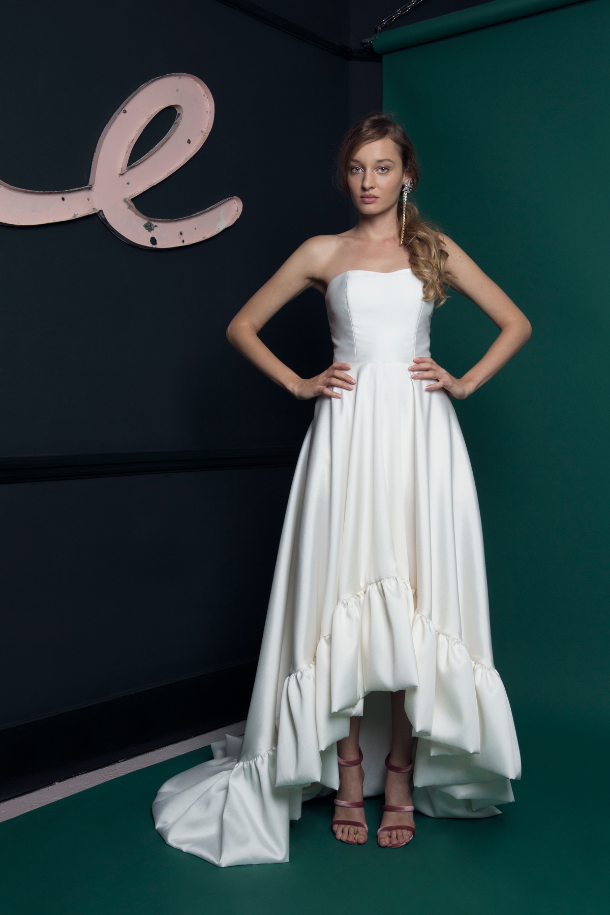 BREEZE DRESS FRONT VIEW - Introducing the Exquisite New Atlantis Collection by Halfpenny London BREEZE DRESS FRONT VIEW