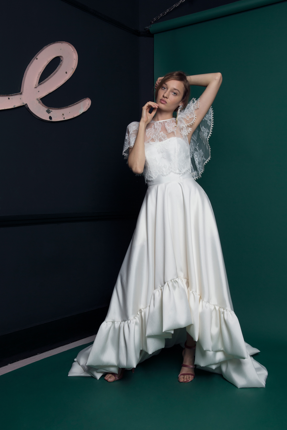 BREEZE DRESS RIDLEY LACE TOP 1 1 - Introducing the Exquisite New Atlantis Collection by Halfpenny London BREEZE DRESS RIDLEY LACE TOP 1 1