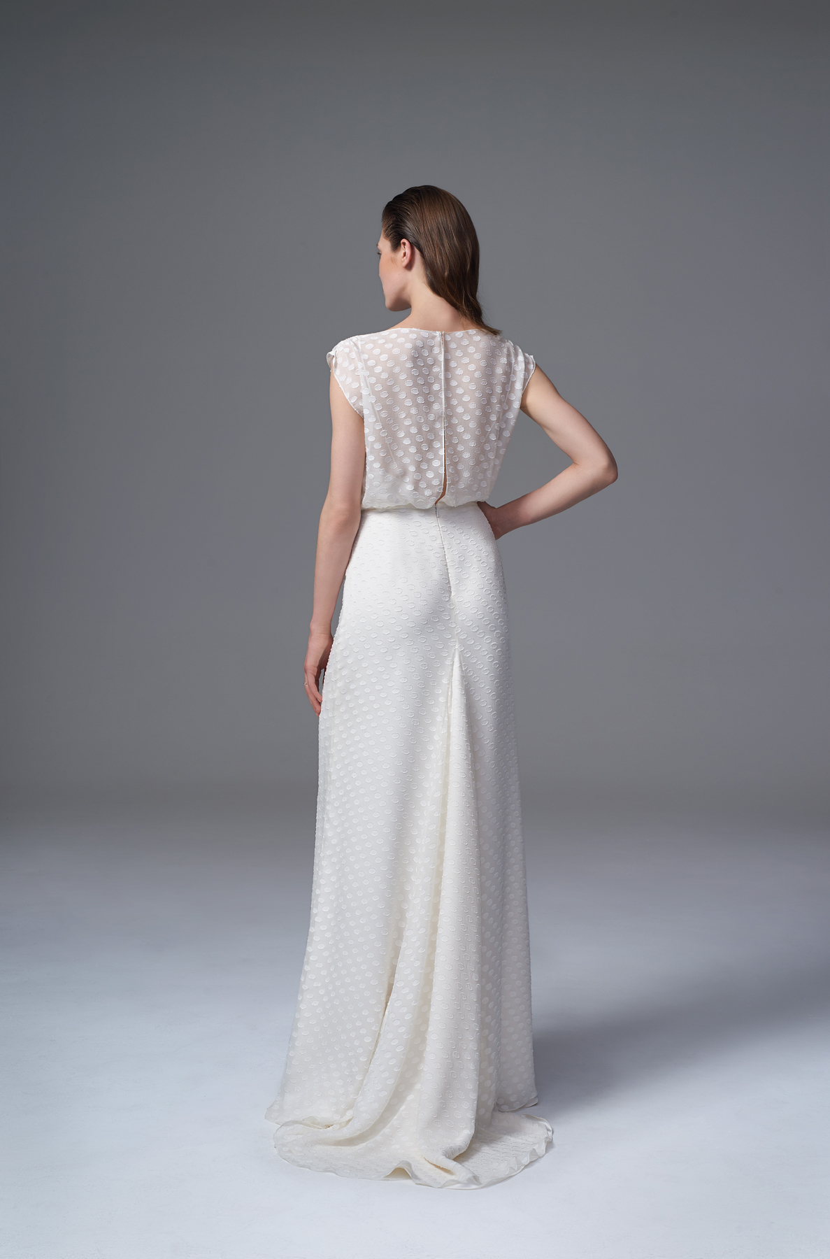 CHLOE CHIFFON BACK S25 064 RT Wildlove by Halfpenny London