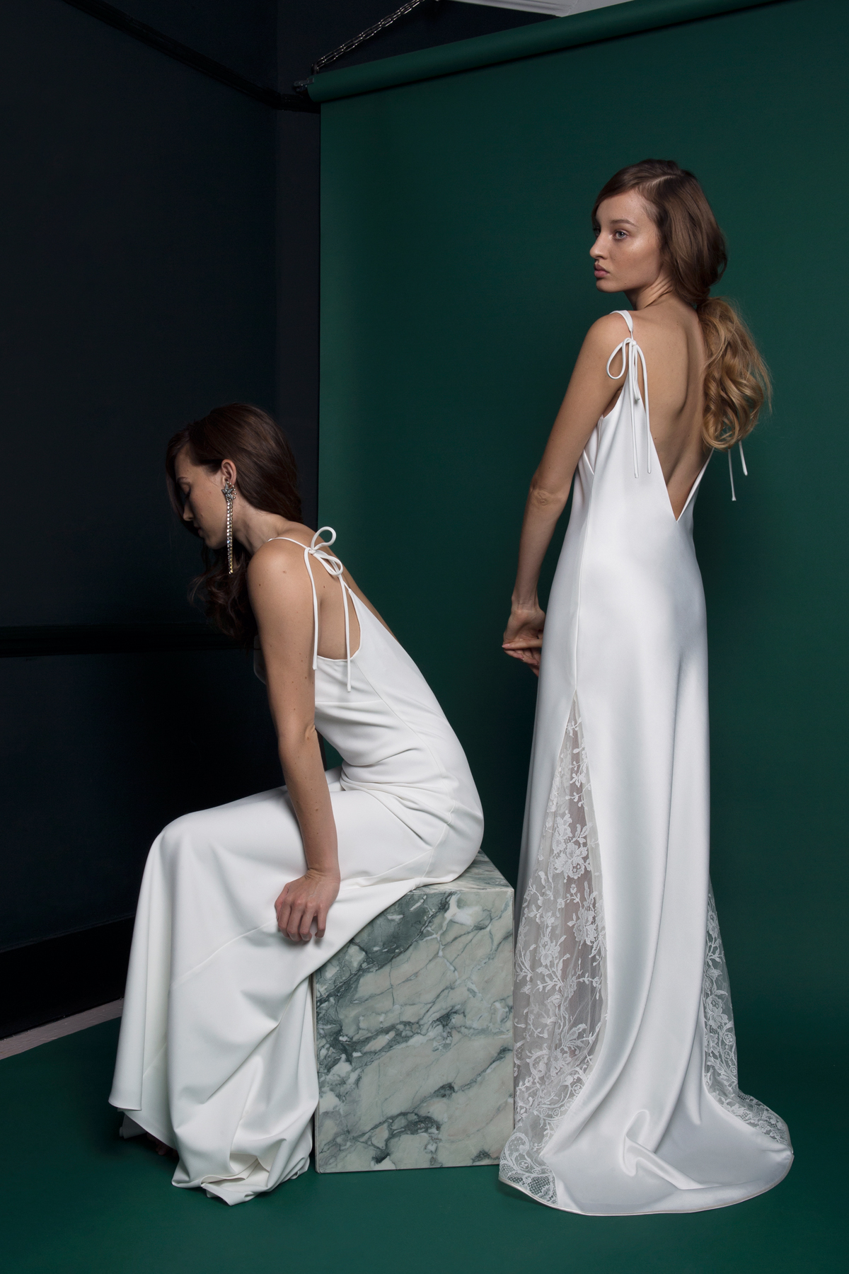 CORAL DRESS CORAL LACE DRESS SIDE VIEW - Introducing the Exquisite New Atlantis Collection by Halfpenny London CORAL DRESS CORAL LACE DRESS SIDE VIEW