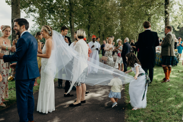 A BHLDN Dress for a Riverside South African-Irish Fusion Wedding