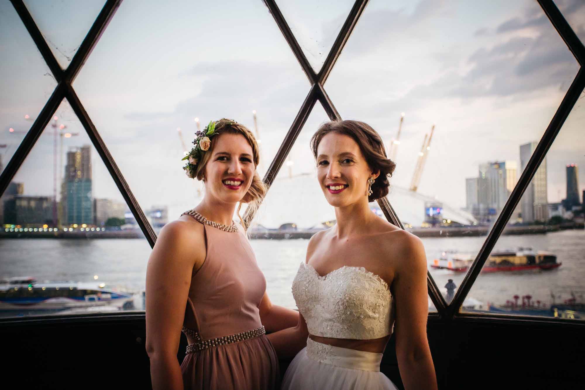 Charlotte Balbier Bridal Separates for a Modern London Wedding at Trinity Wharf 5 ImogenGareth 1418
