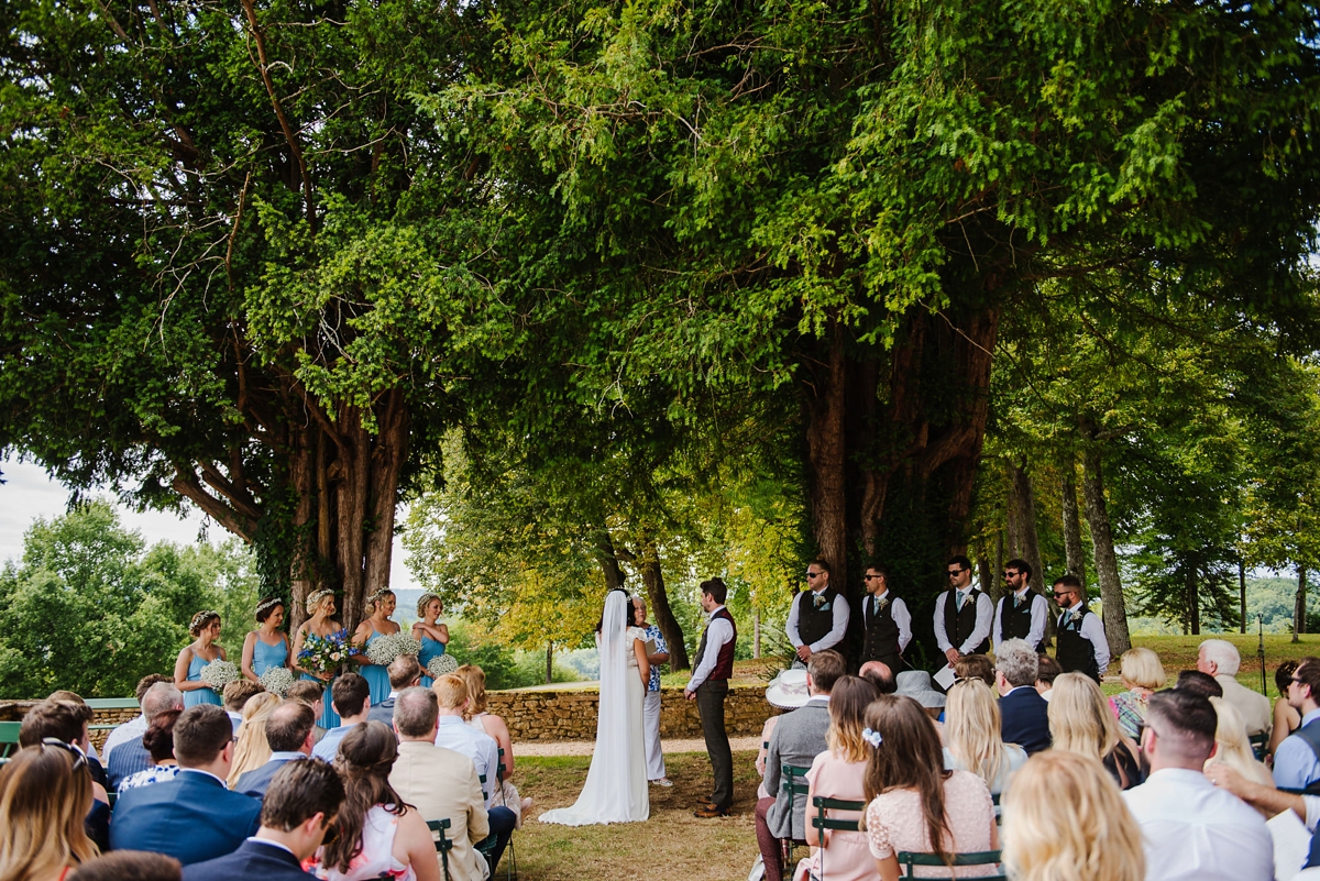 Laure de Sagazan french chateau wedding 19