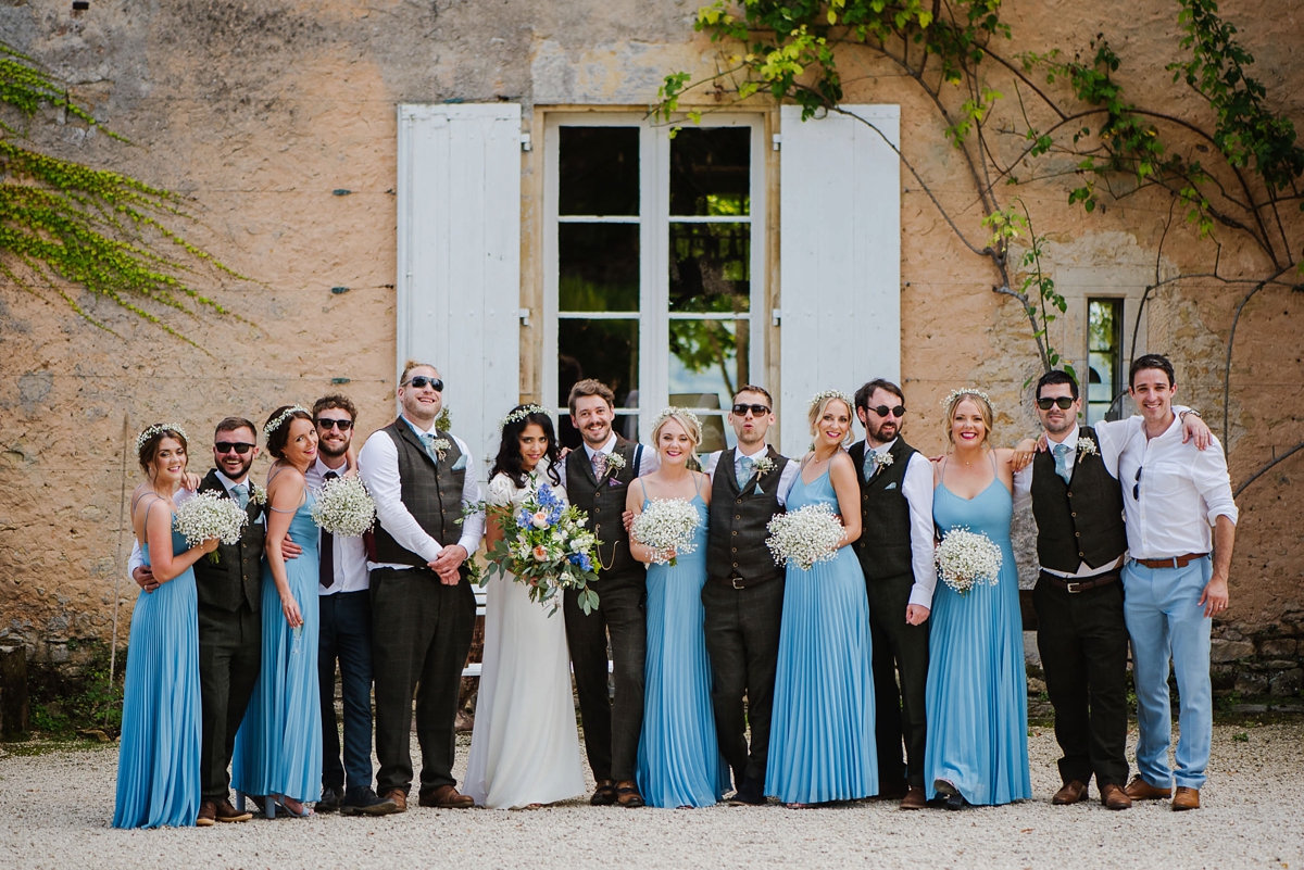 Laure de Sagazan french chateau wedding 39