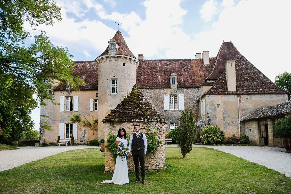 Laure de Sagazan french chateau wedding 45