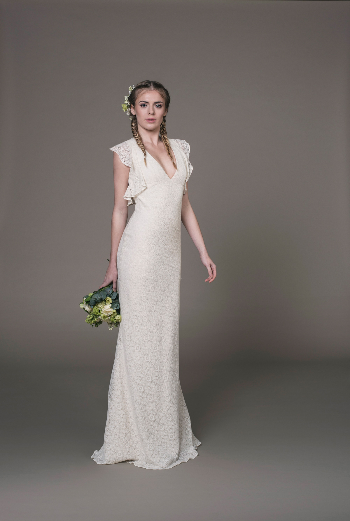 Sienna Front - Win a £1,500, Ethically Produced Wedding Dress With Sanyukta Shrestha Sienna Front