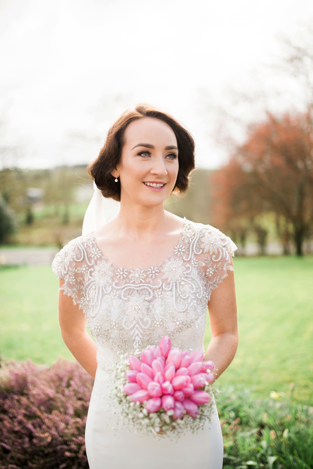 Willowby by Watters bride 32 - A Willowby by Watters Dress and Beaded Gibson Bespoke Cape Willowby by Watters bride 32