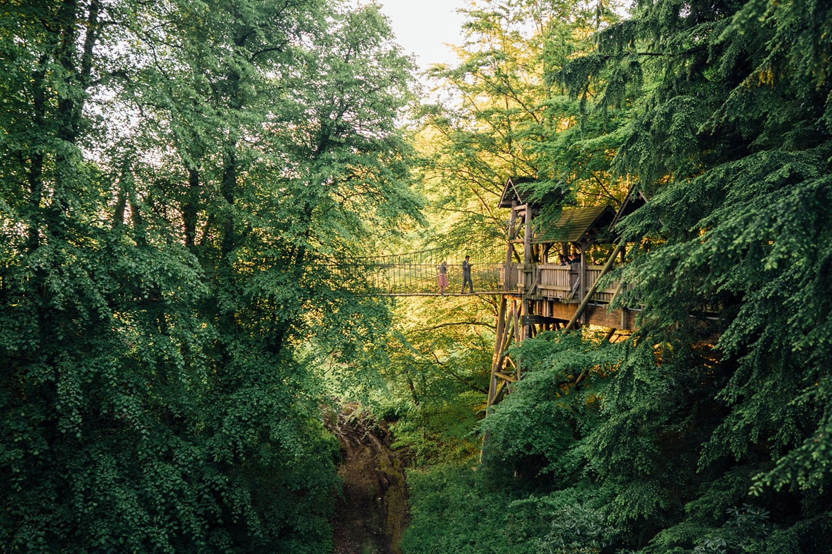 alnwick tree house wedding 13 1