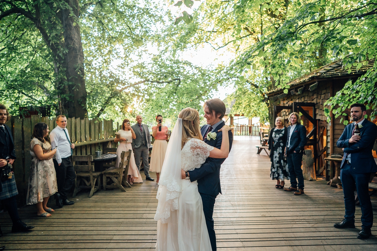 A Magical Early Evening Woodland Wedding At The Alnwick Garden