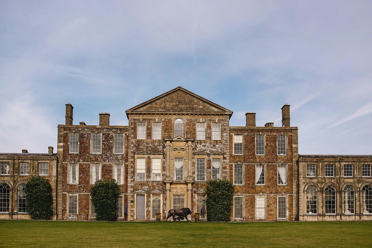 aynhoe park wedding lanvin dres 2