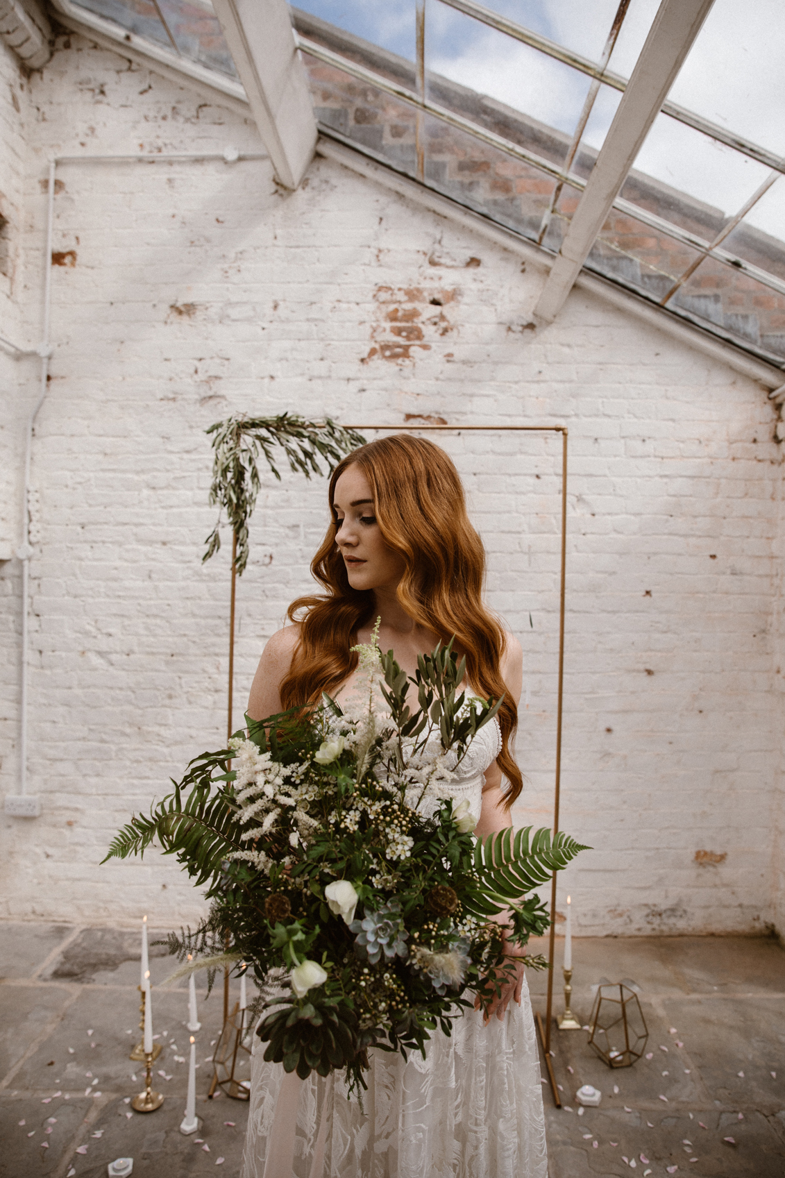 Bohemian luxe bridal inspiration - florals by Chloe Robinson Designs