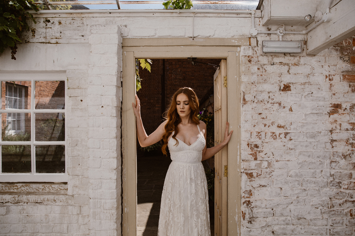 Bohemian luxe bridal inspiration - dress by Grace Loves Lace