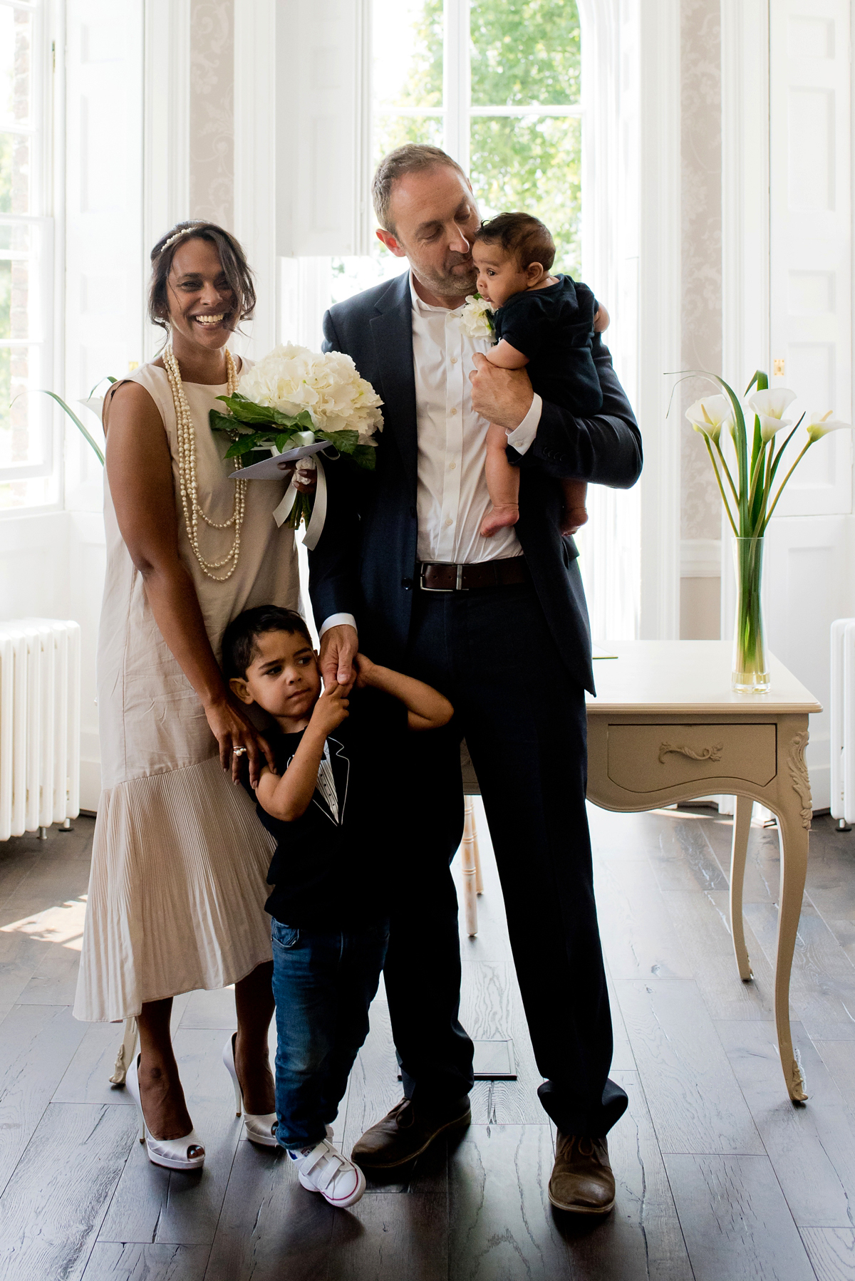 A Pink COS Dress For An Intimate Laid Back and Family Oriented