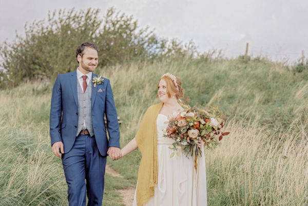 A First Look for a Beautiful Truvelle Bride and her Intimate Art-Inspired Wedding