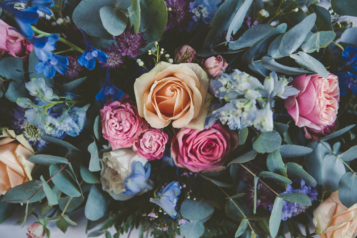 kelsea rose colourful floral wedding 2