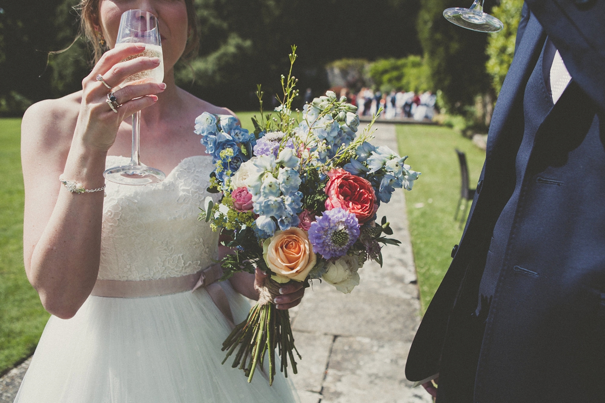 kelsea rose colourful floral wedding 35