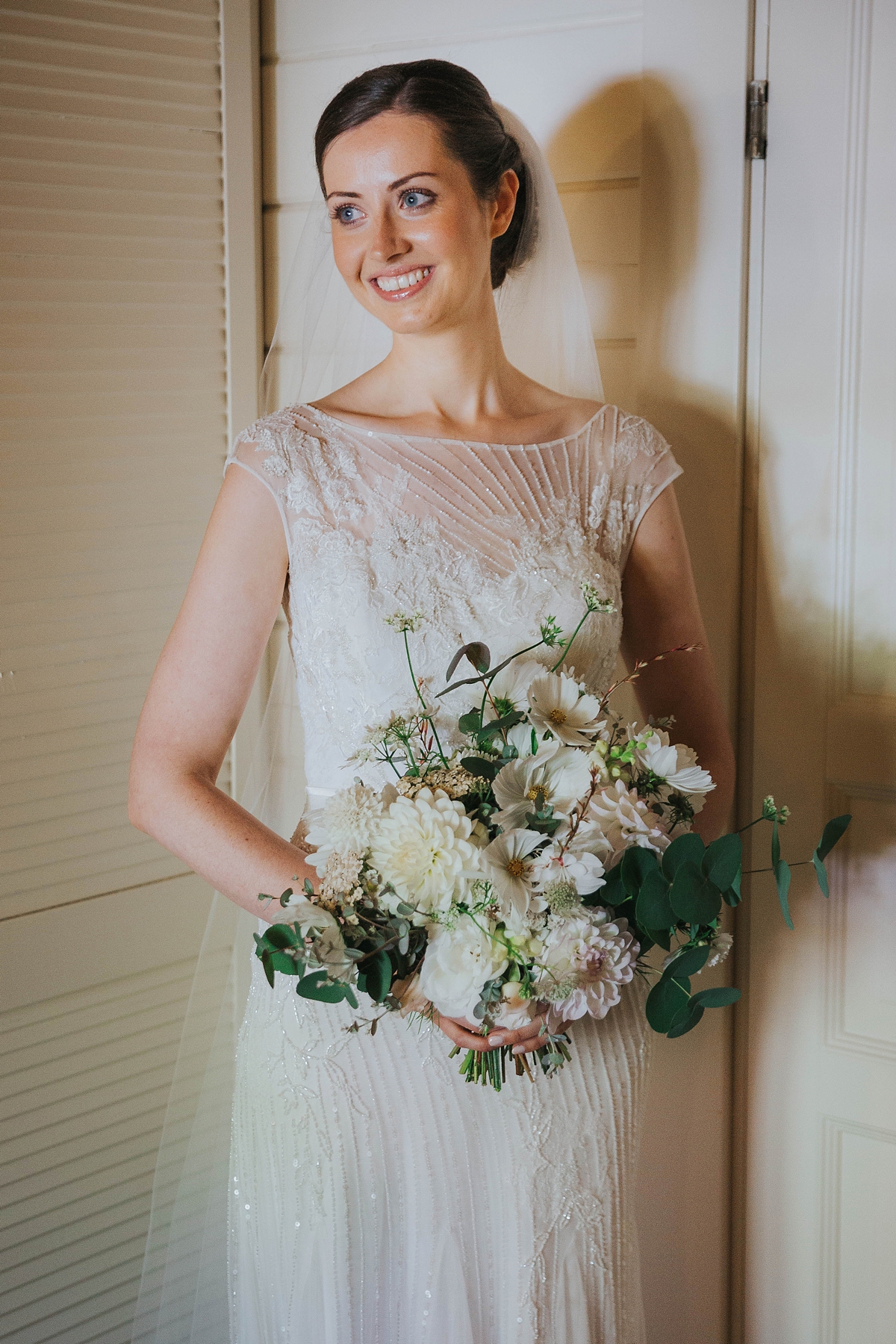 A Pronovias Gown for a Relaxed Barn Wedding in Shades of Green and White | Love My Dress, UK Wedding Blog, Podcast, Directory & Shop A Pronovias Gown for a Relaxed Barn Wedding in Shades of Green and White | Love My Dress, UK Wedding Blog, Podcast, Directory & Shop
