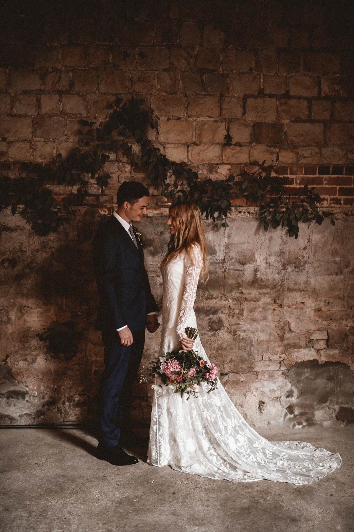 rue de seine dress rustic barn wedding 29 1