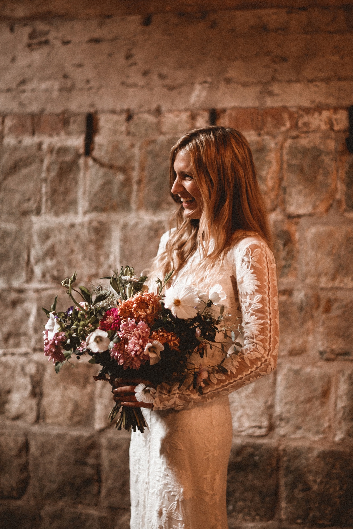 rue de seine dress rustic barn wedding 32 1