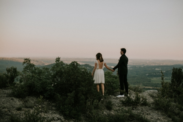 Bucolic Bliss – A Laure de Sagazan Dress for a Chic Wedding in the French Countryside