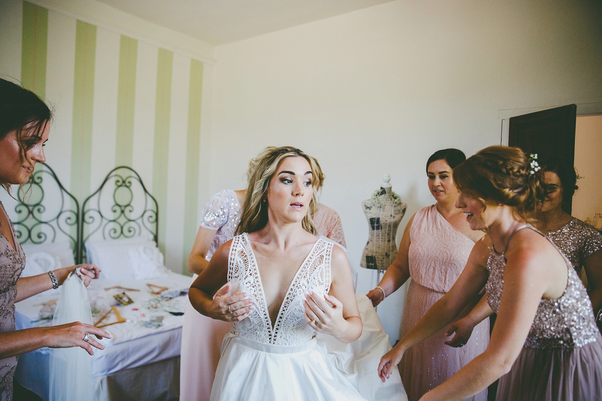 Suzanne Harward bride 8