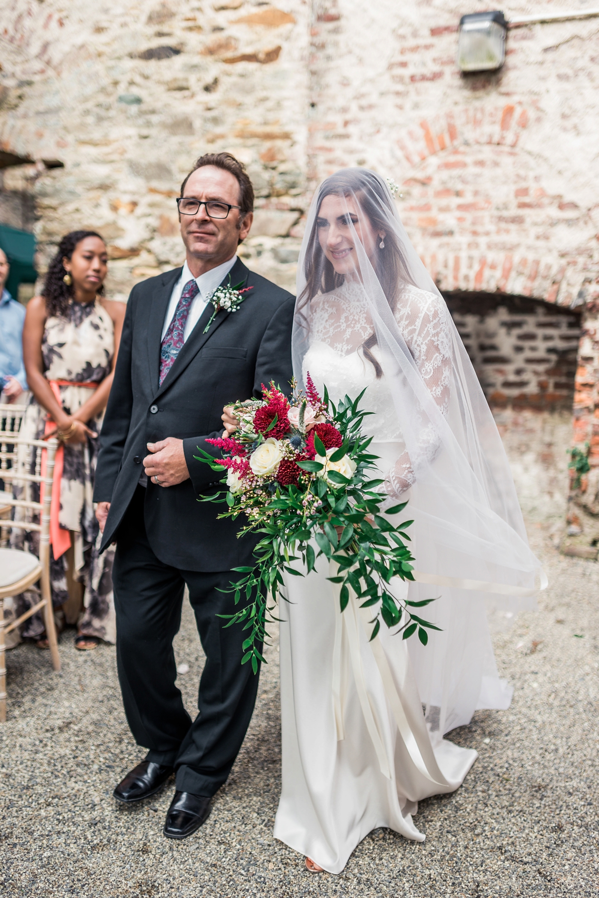 bhldn intimate irish castle wedding 18