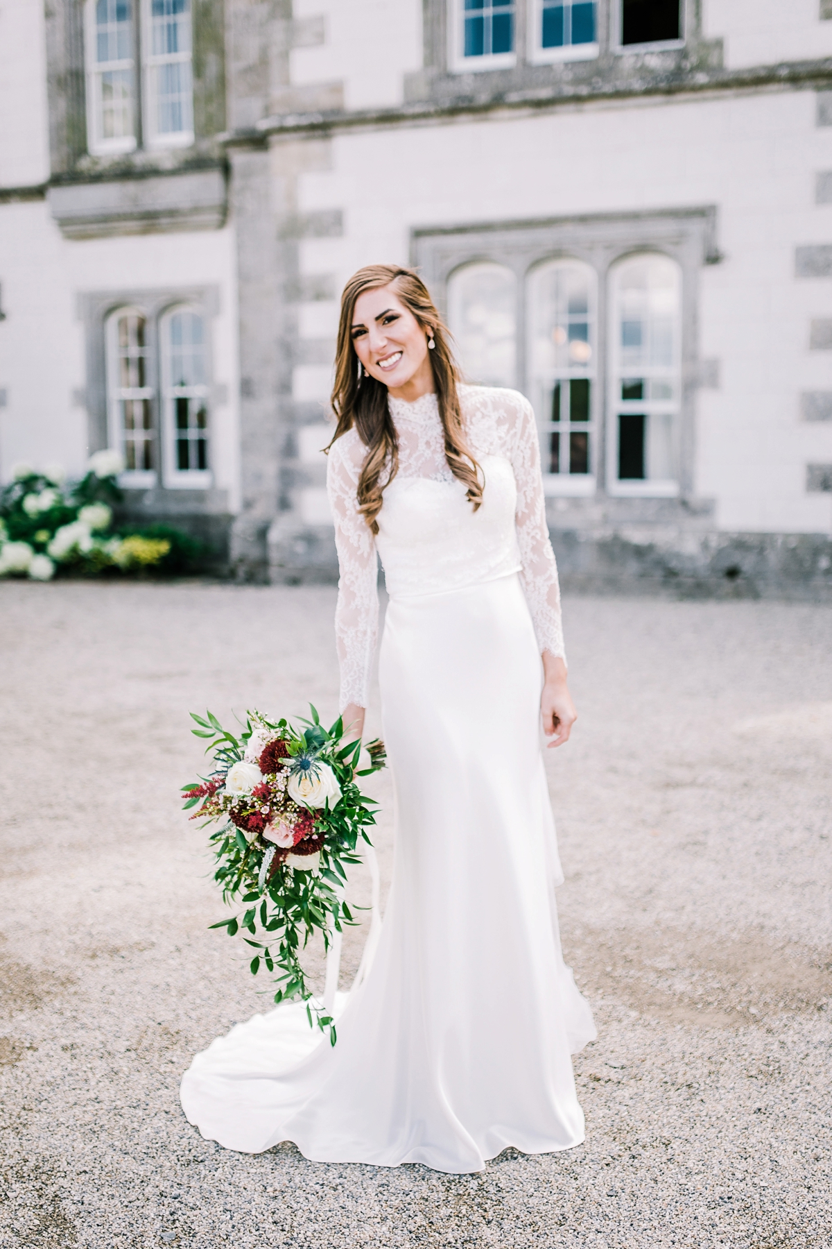 bhldn intimate irish castle wedding 8