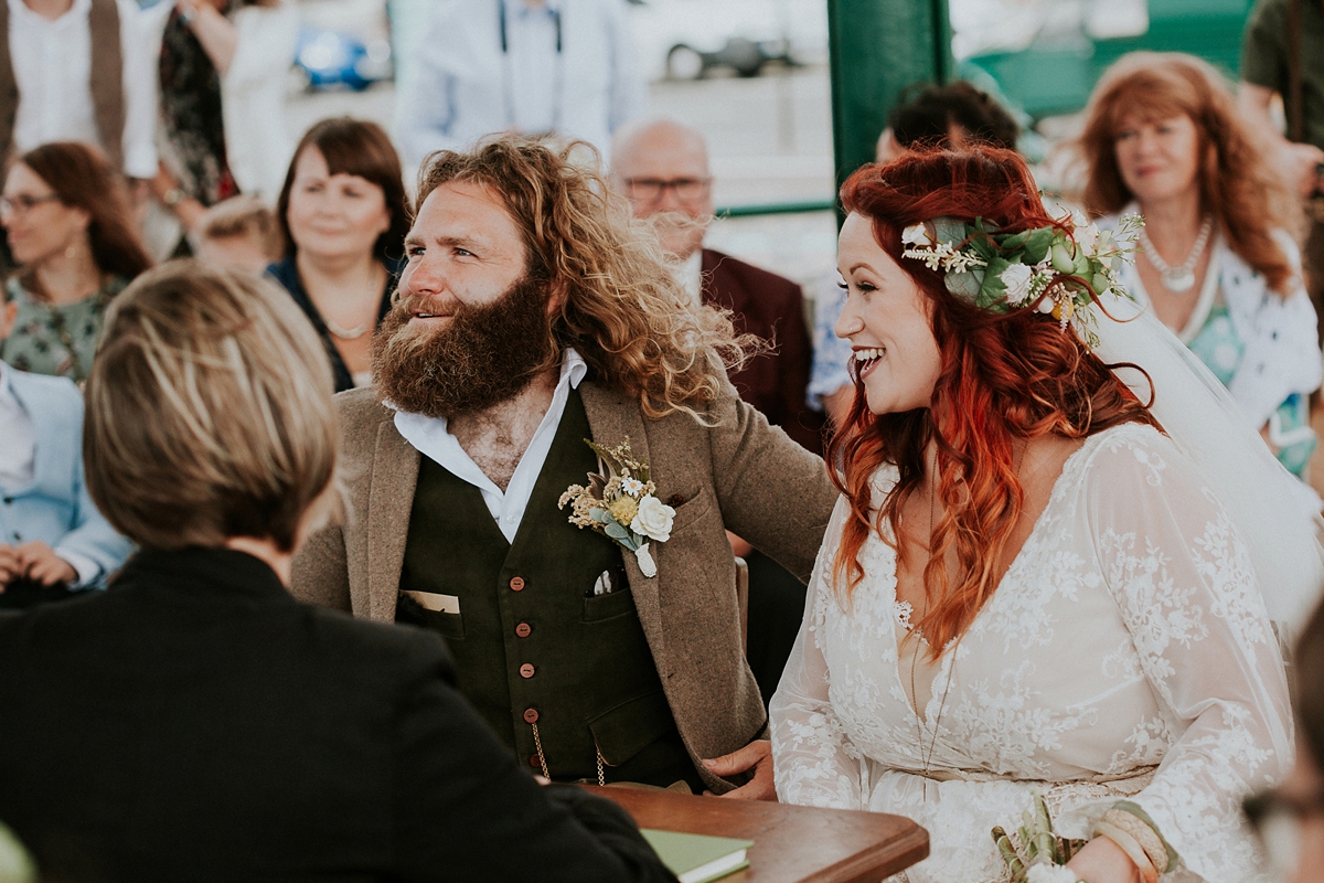 boho 1970s festival wedding 24