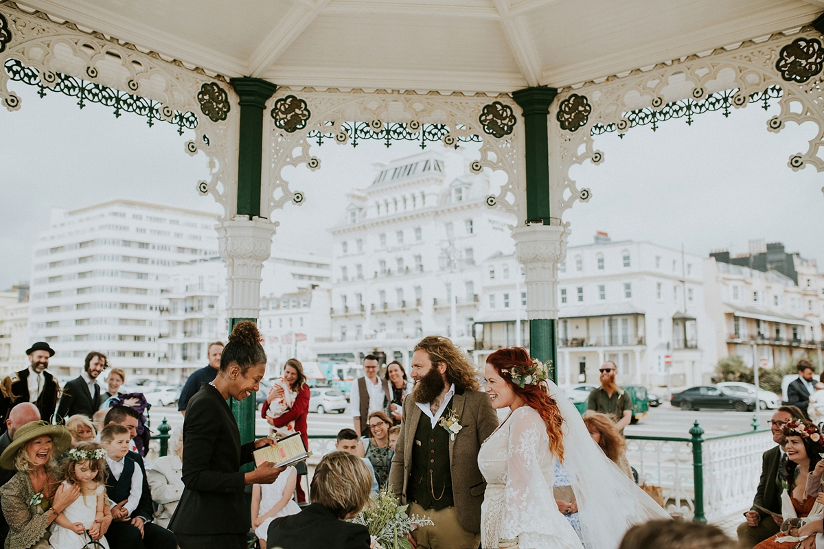 boho 1970s festival wedding 26