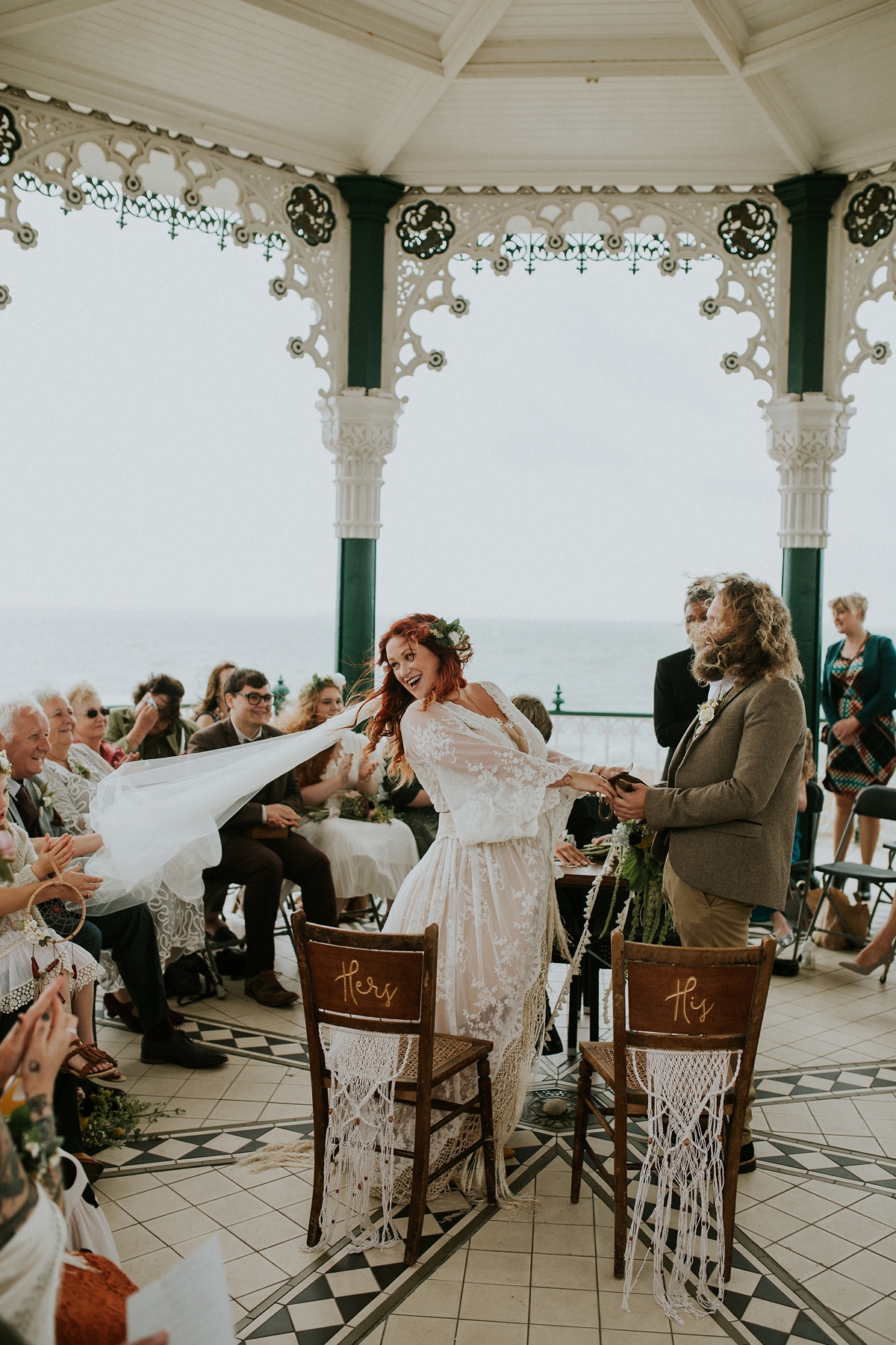 boho 1970s festival wedding 28