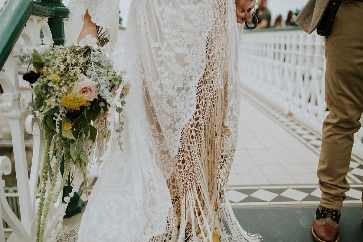 boho 1970s festival wedding 32