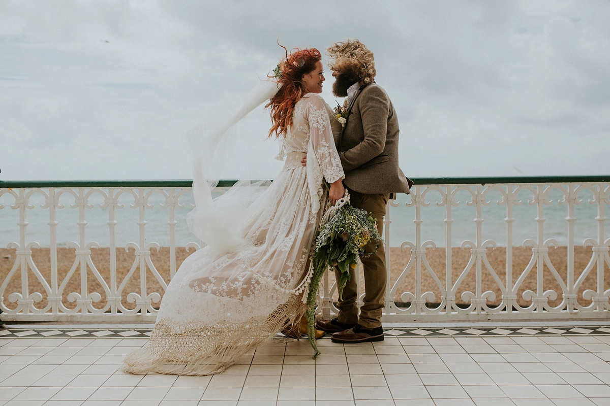 boho 1970s festival wedding 39