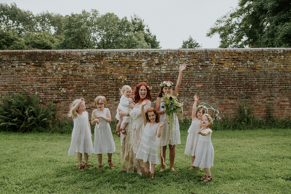 boho 1970s festival wedding 54