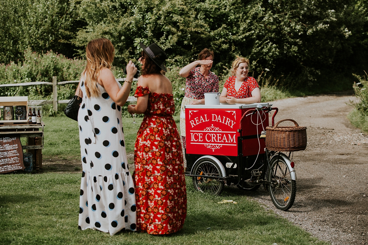 boho 1970s festival wedding 58