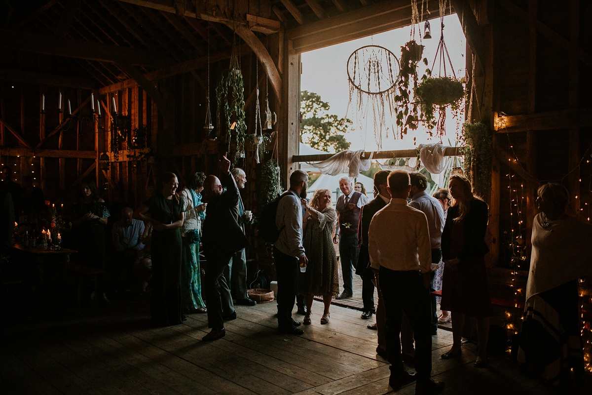 boho 1970s festival wedding 64