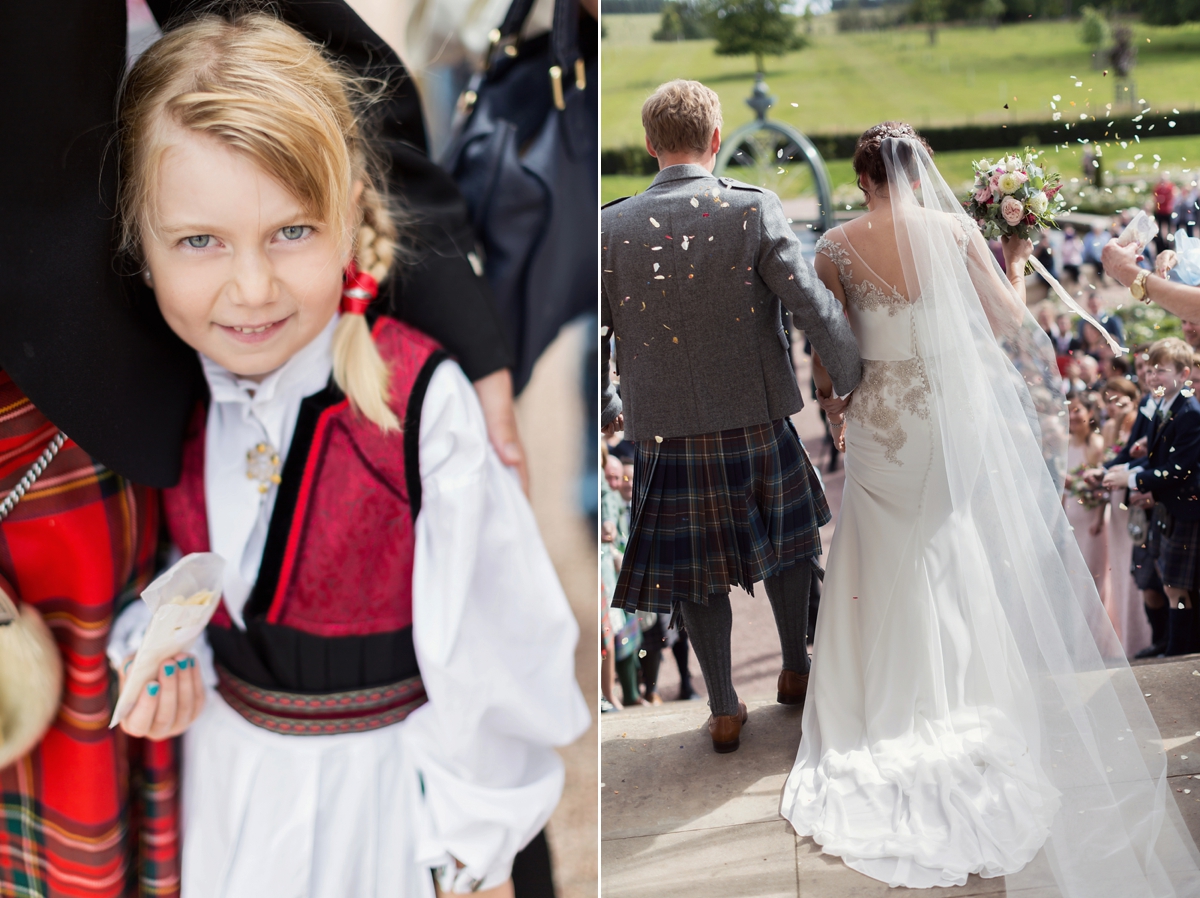 elegant beautiful scottish wedding 24