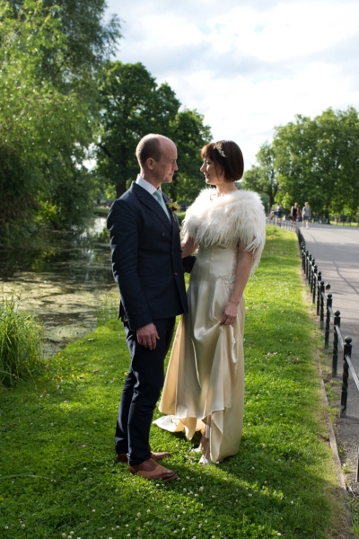 A Vintage, Family-Focussed Green and Gold Wedding