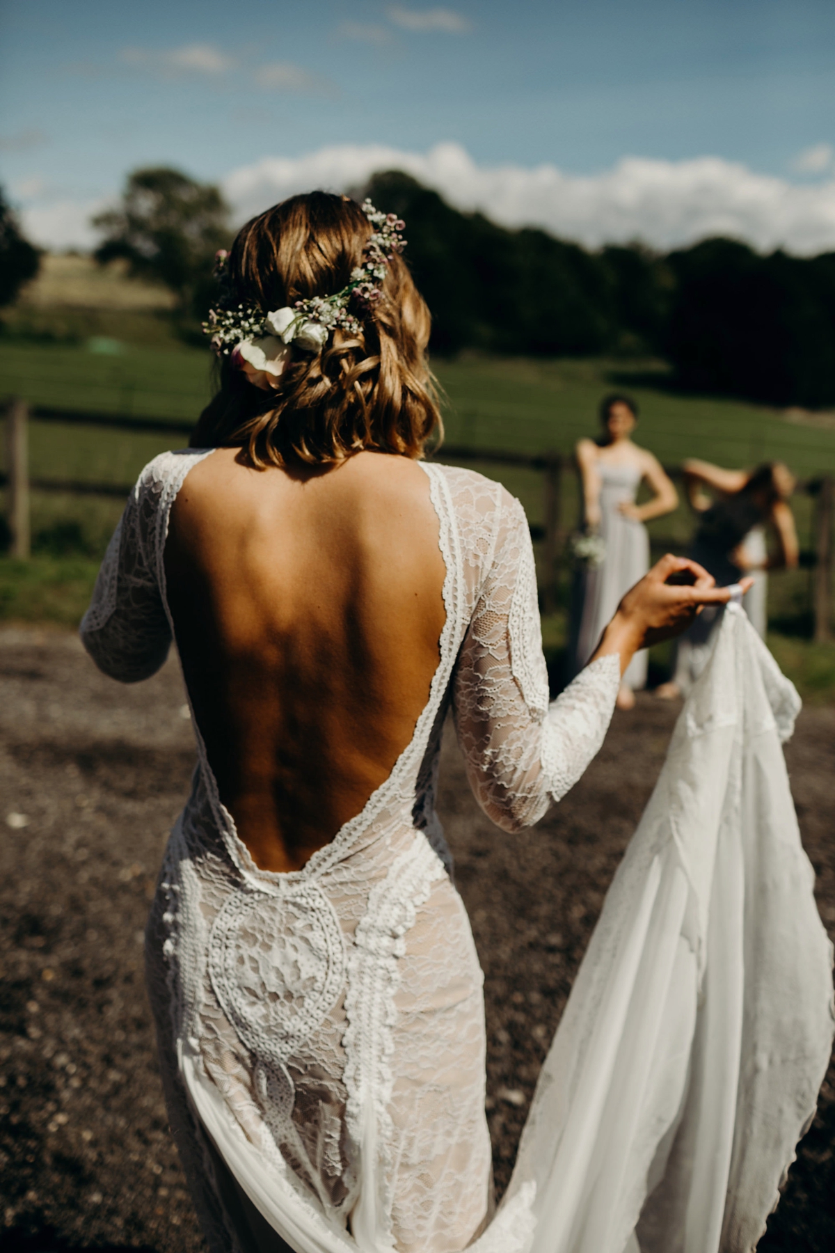 grace loves lace bride barn wedding 37