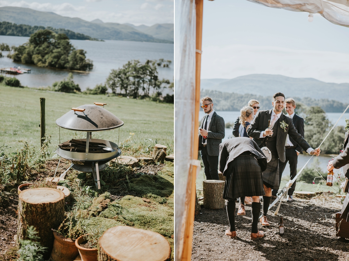 stephanie allin loch lomond wedding 32