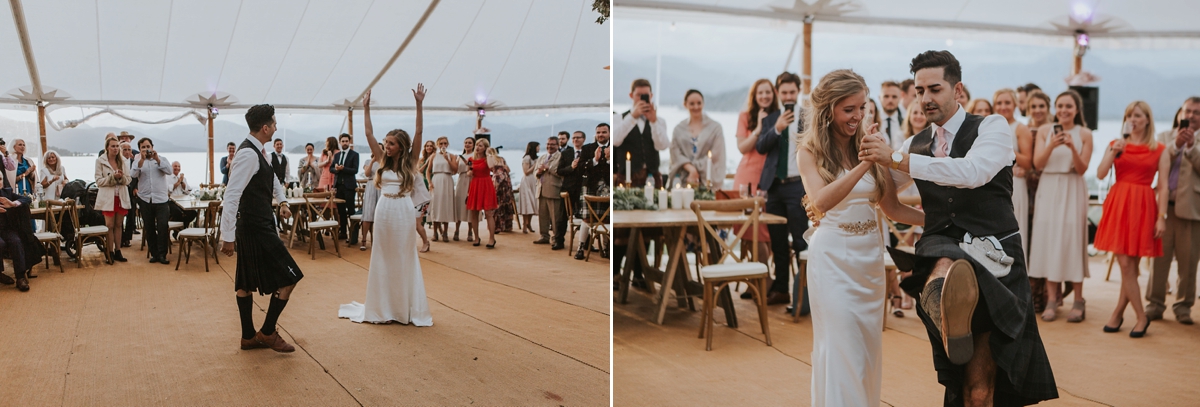 stephanie allin loch lomond wedding 43