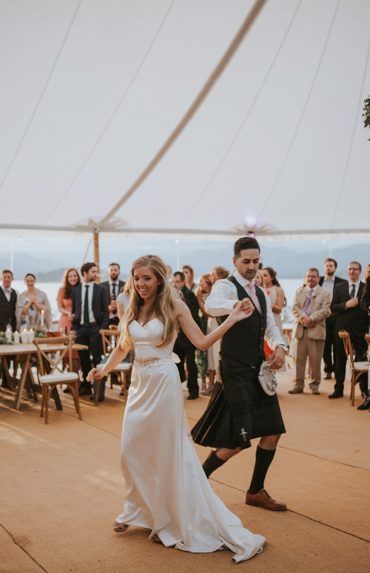stephanie allin loch lomond wedding 44
