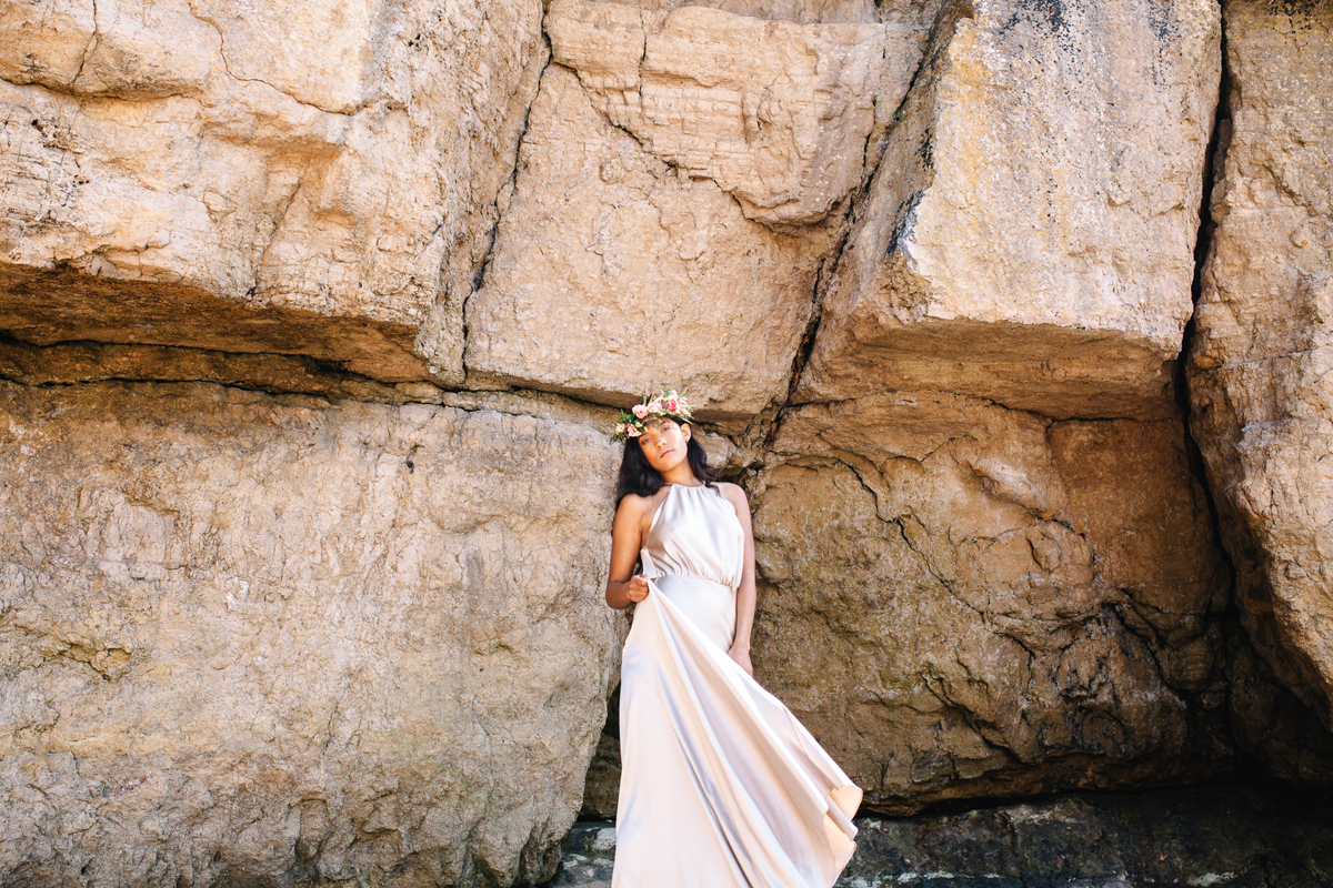 Kate Beaumont bridal gowns and veils. Images by Megan Gisborne.