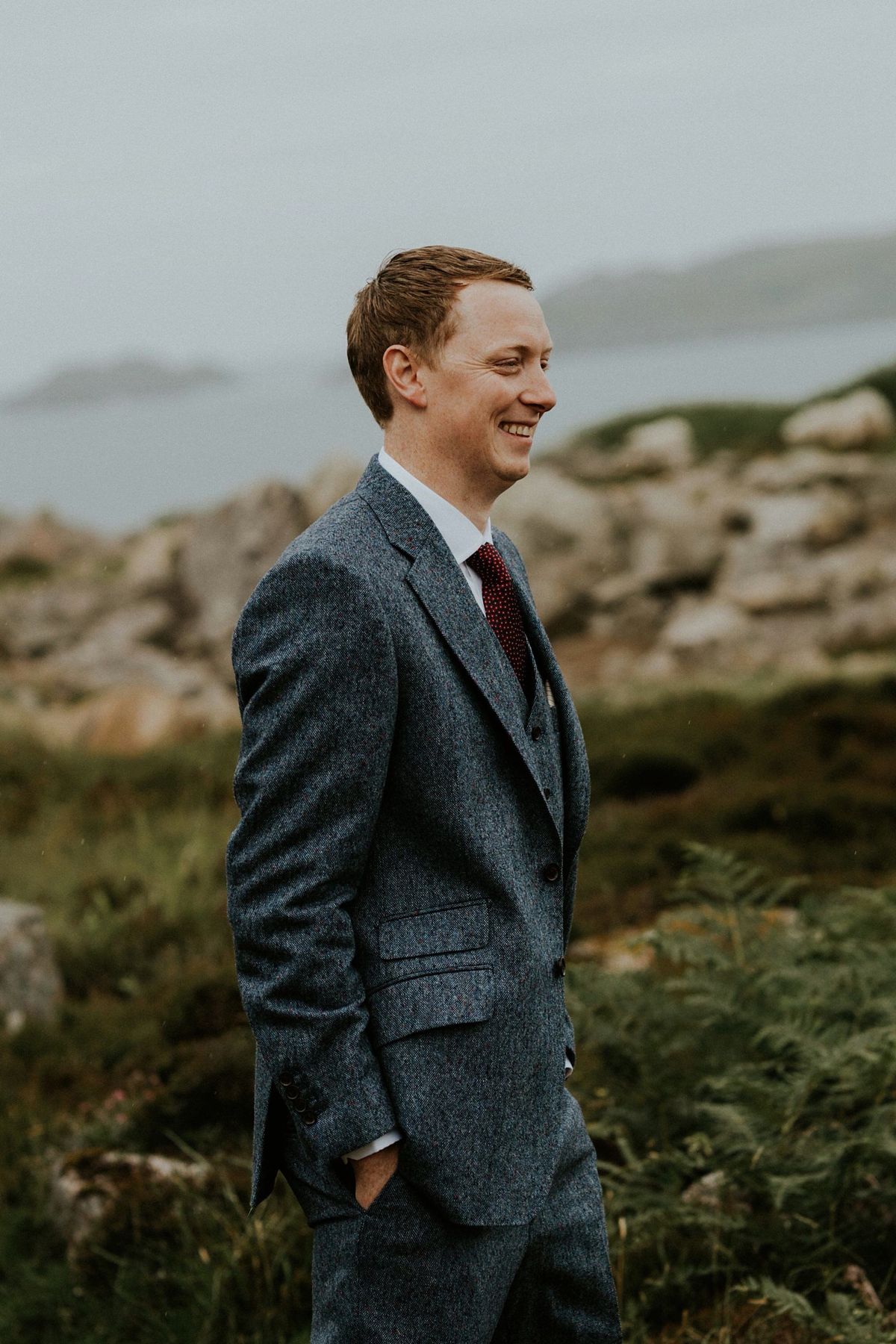 windswept scottish coast wedding 40