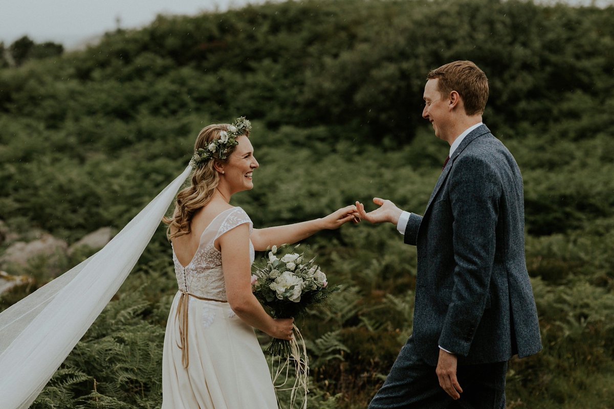 windswept scottish coast wedding 42